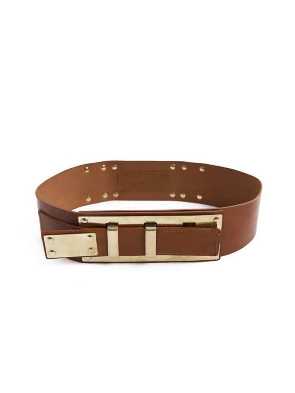 <p>A leather belt is a wardrobe essential and this stand-out Sophie Hulme number will be just as covetable in many seasons to come. <a href="http://www.sophiehulme.com/main.html">Sophie Hulme</a> leather belt, £145 </p>