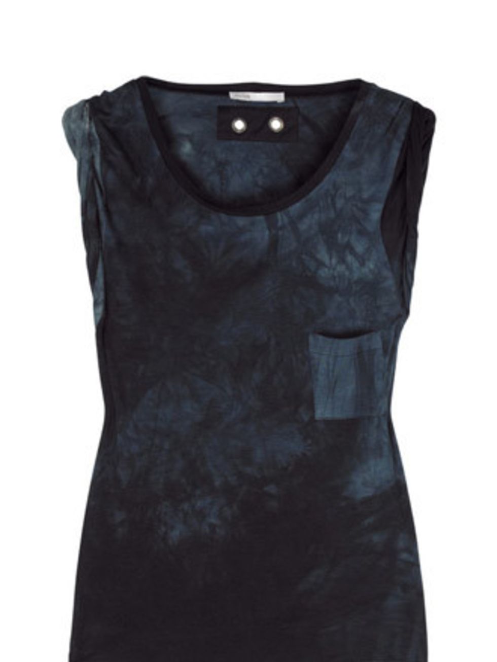 <p>Summer isn't all about soft pastels and pretty florals, you know. Sometimes you want something a bit more edgy. This tie-dye tank from Maje will look tough paired with skinny jeans, killer heels and sunnies.</p><p>T-Shirt, £78 by Maje at <a href="http: