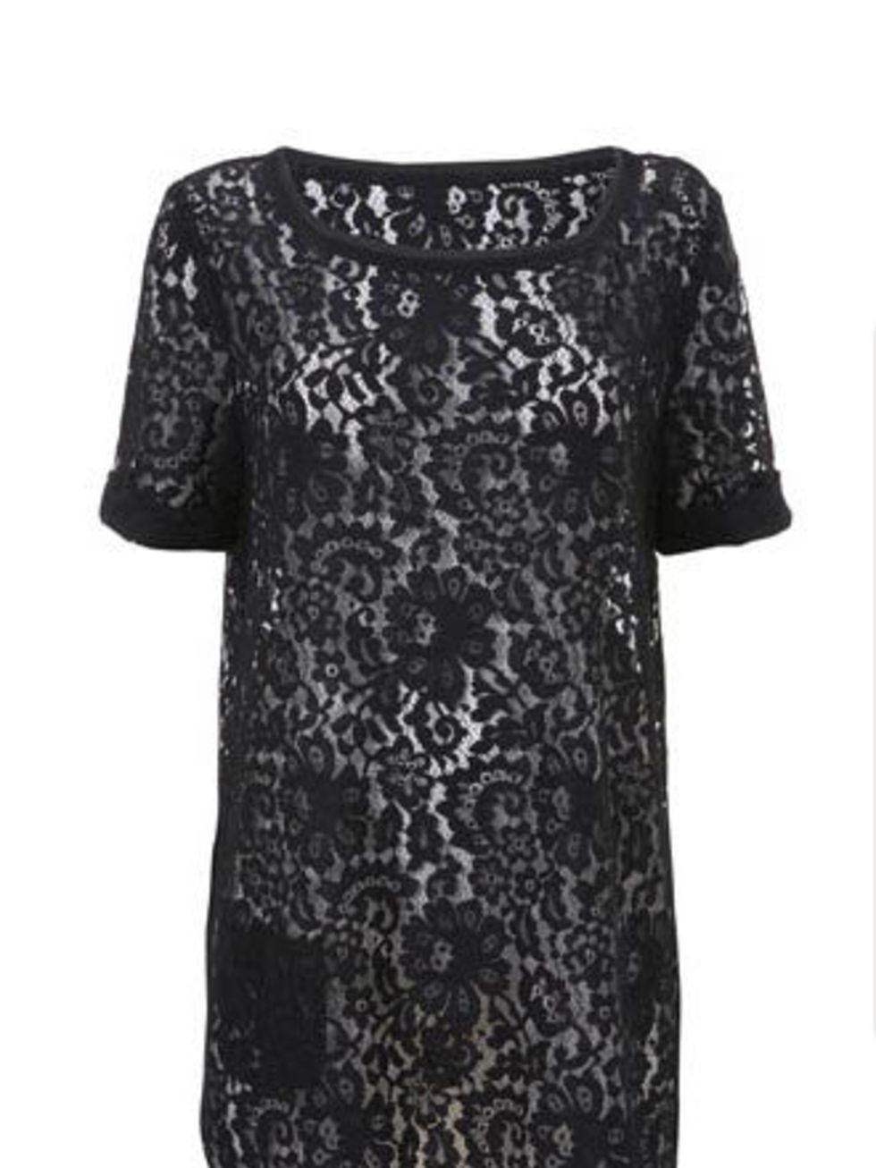 <p>Lace Top, £40 by <a href="http://www.warehouse.co.uk/fcp/product/fashion/Smart-Tops/lace-t-shirt/298900">Warehouse</a></p>