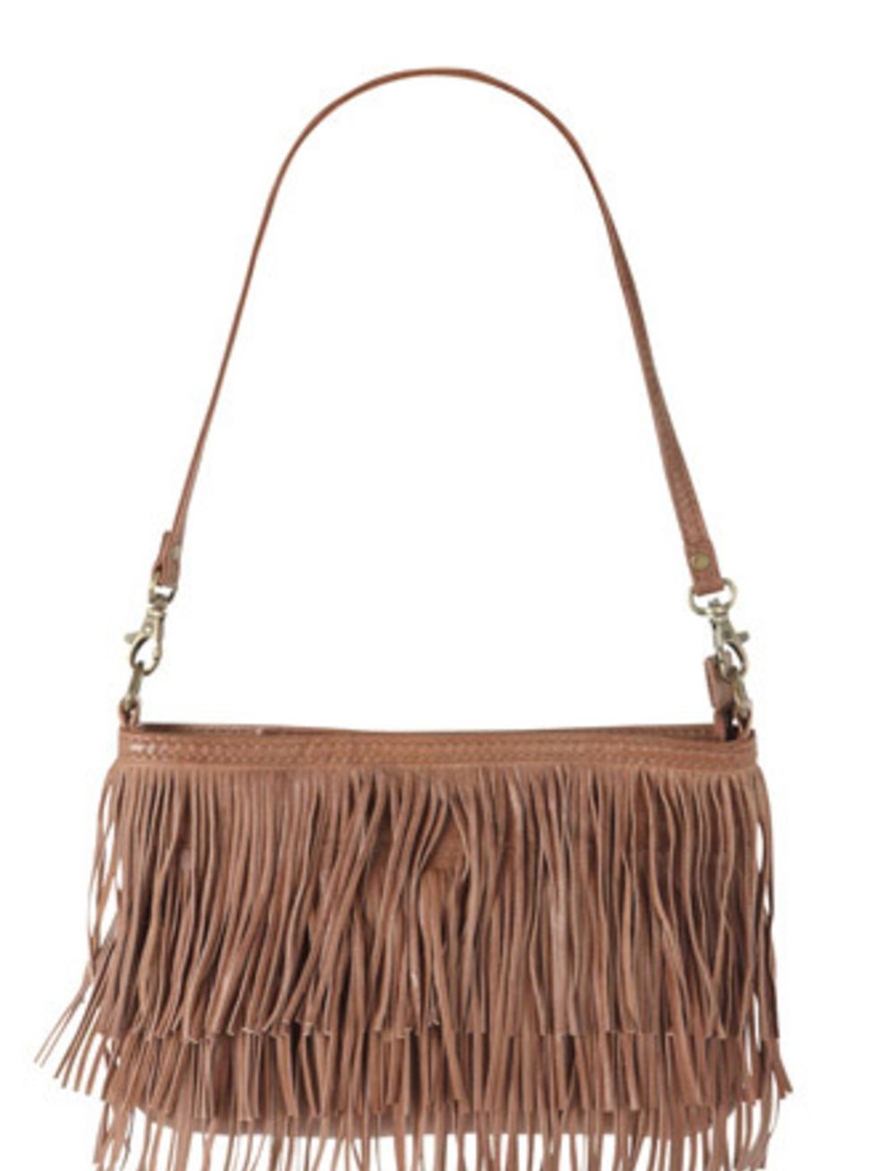 <p>If youre thinking about attempting the double denim look, make sure you pair those blue hues with this Americana-style tassel bag from Oasis. It will come in handy paired with floral tea dresses and wellies at all those festivals this summer too.</p><