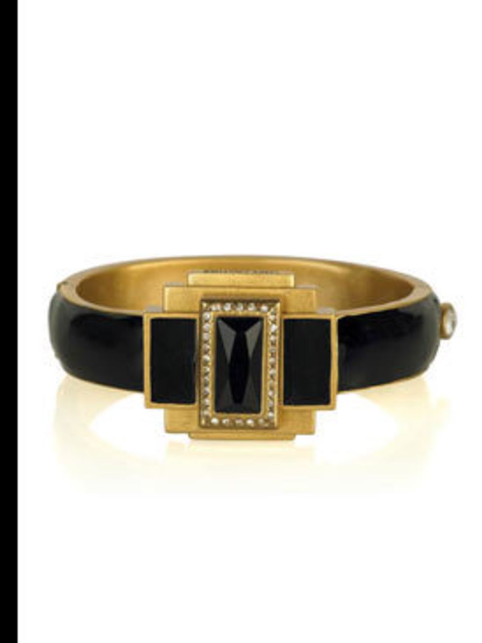 <p>Bracelet, £115 by Juicy Couture at <a href="http://www.net-a-porter.com/product/47617">Net A Porter</a></p>