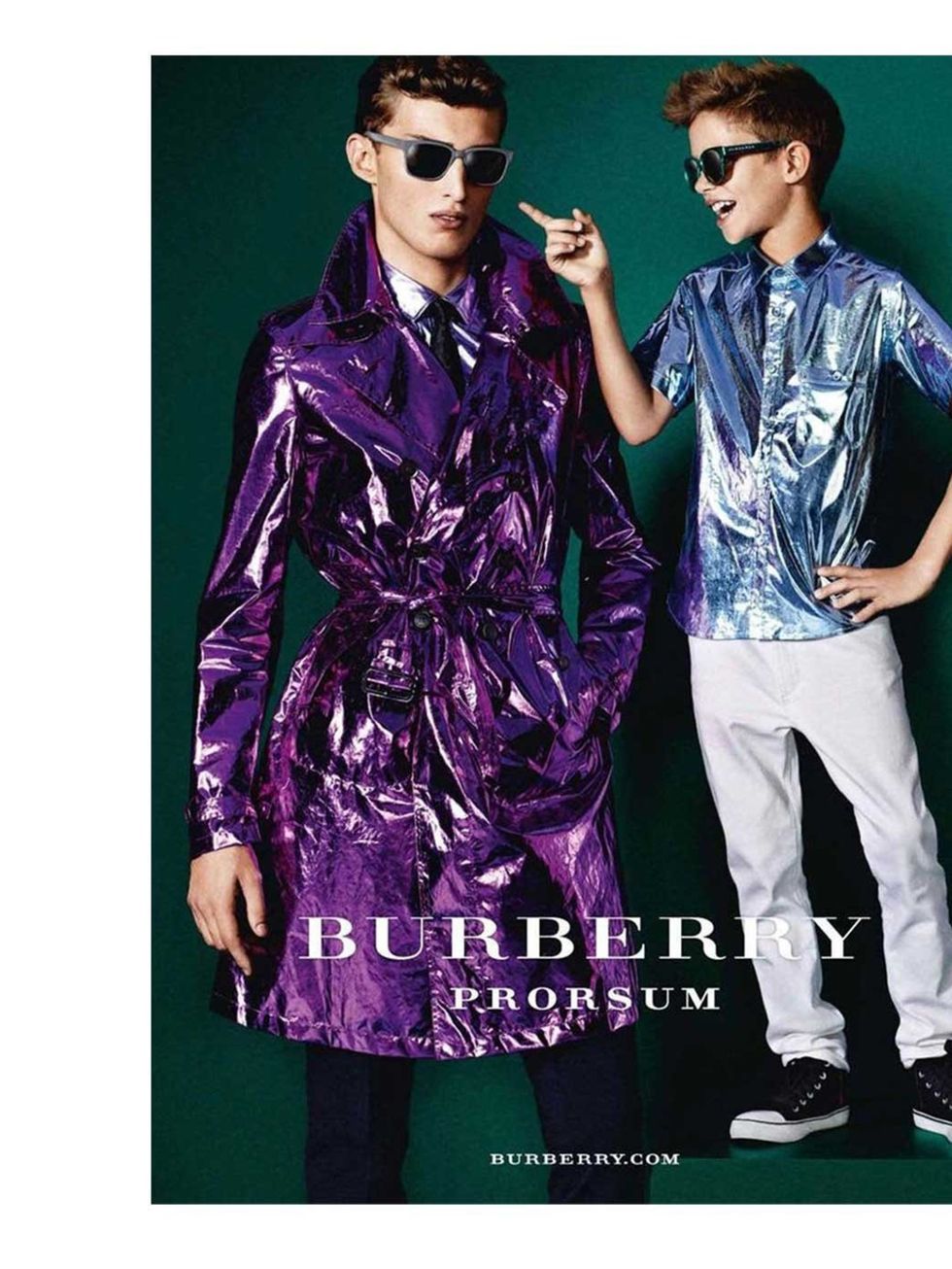 <p>Romeo Beckham for Burberry's spring/summer 2013 campaign. Cheeky and charming  it's hard not to smile at Romeo's Burberry ads. An icon at only 10 years old? Well he is a Beckham, after all...</p>