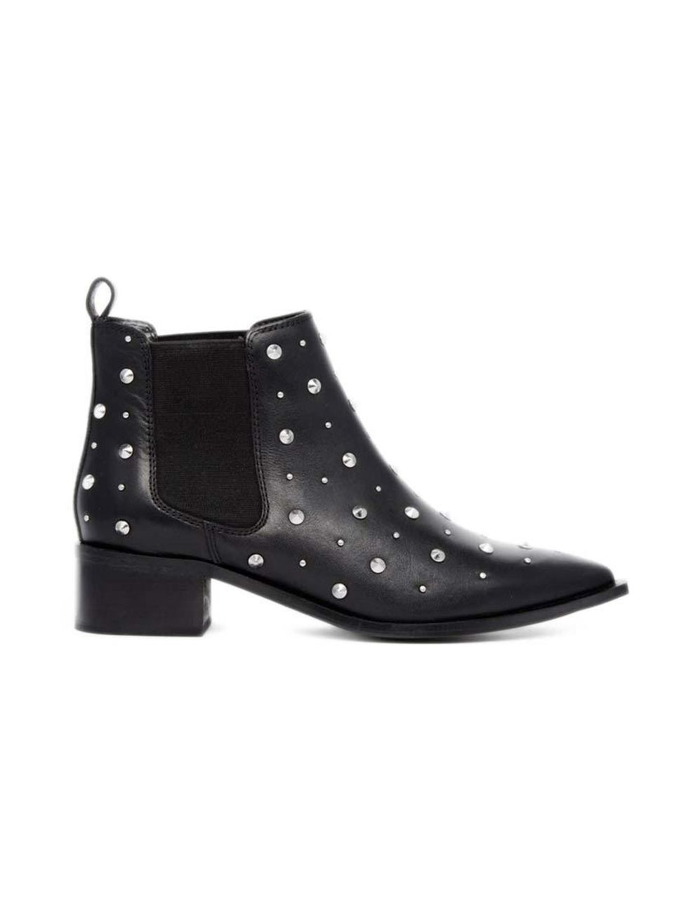 <p>Fashion Intern Emi Papanikola will pair these studded boots with denim.</p>

<p><a href="http://www.asos.com/ASOS/ASOS-RIGHT-OFF-Leather-Pointed-Ankle-Boots/Prod/pgeproduct.aspx?iid=5233569&cid=6992&sh=0&pge=3&pgesize=36&sort=-1&clr=Black&totalstyles=3