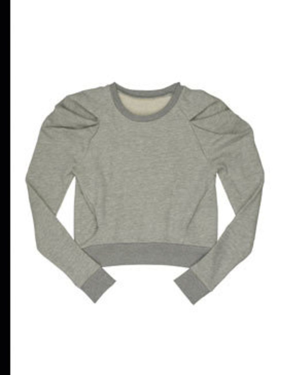 <p>Grey detailed shoulder jumper, £40, by <a href="www.urbanoutfitters.co.uk">Urban Outfitters </a></p>
