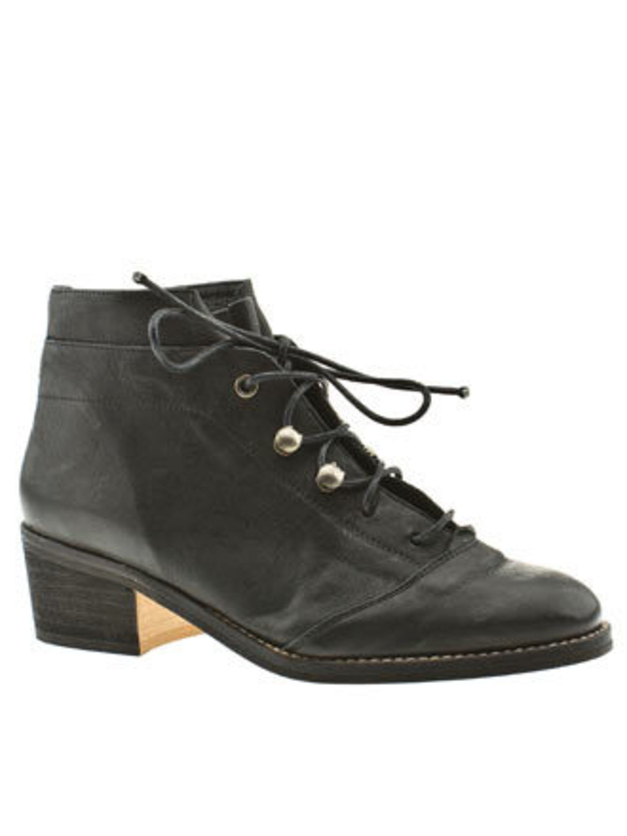 schuh black ankle boots