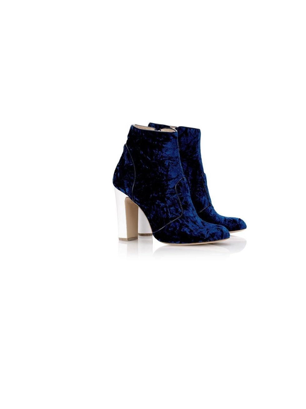 <p>Bionda Castana boots, were £495, now £345, from <a href="http://www.avenue32.com/shoes/all-shoes/110mm-blue-velvet-amelie-boots-01302.html">Avenue32.com</a></p><p>Don't miss out on additional online discount codes and exclusive sale tips only in this m