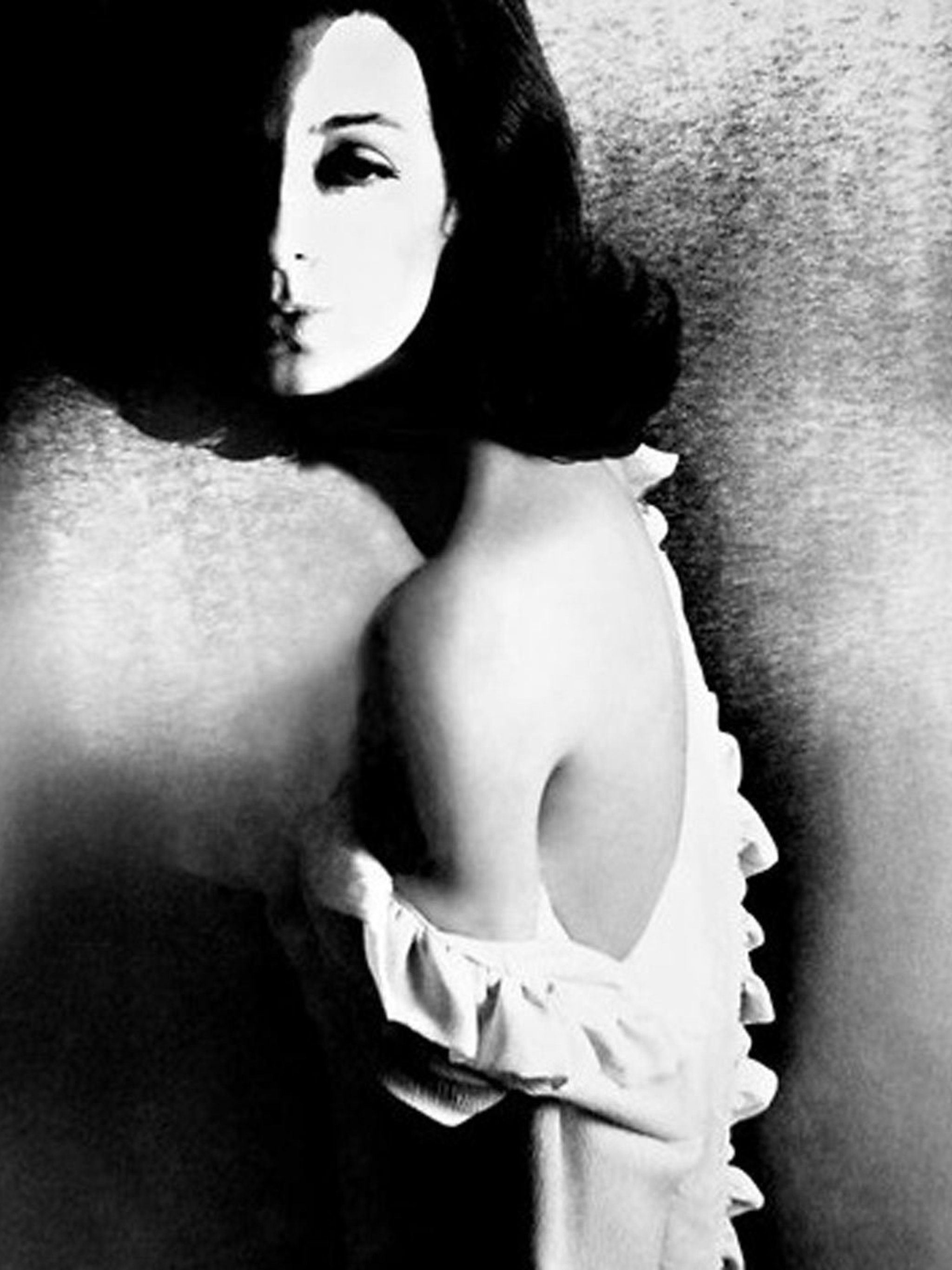 Lillian Bassman, The Line Lengthens: Model Unknown, Lingerie