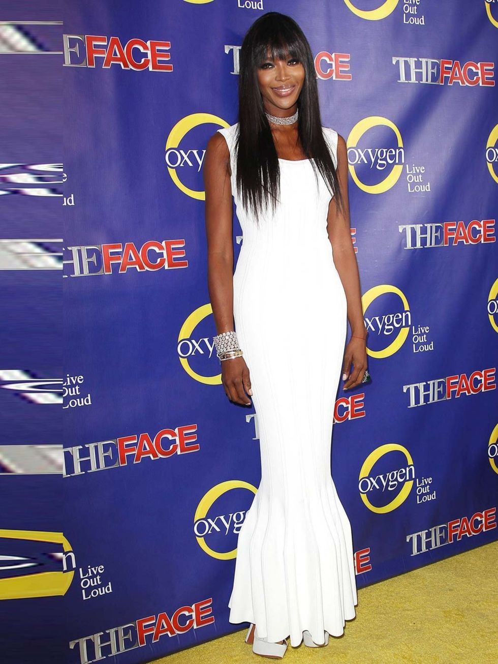 <p><strong>The Gown</strong></p><p><a href="http://www.elleuk.com/star-style/celebrity-style-files/naomi-campbell">Naomi Campbell</a> wearing Azzedine Alaia to the 'The Face' TV series, New York, February 2013. </p><p><em><a href="http://www.elleuk.com/st