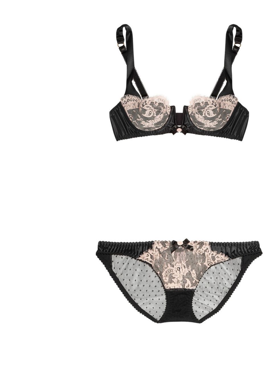 <p>Agent Provocateur lace balconette bra, £95, and lace briefs, £75, at Net-a-Porter</p><p><a href="http://shopping.elleuk.com/browse?fts=agent+provocateur+renee">BUY NOW</a></p>