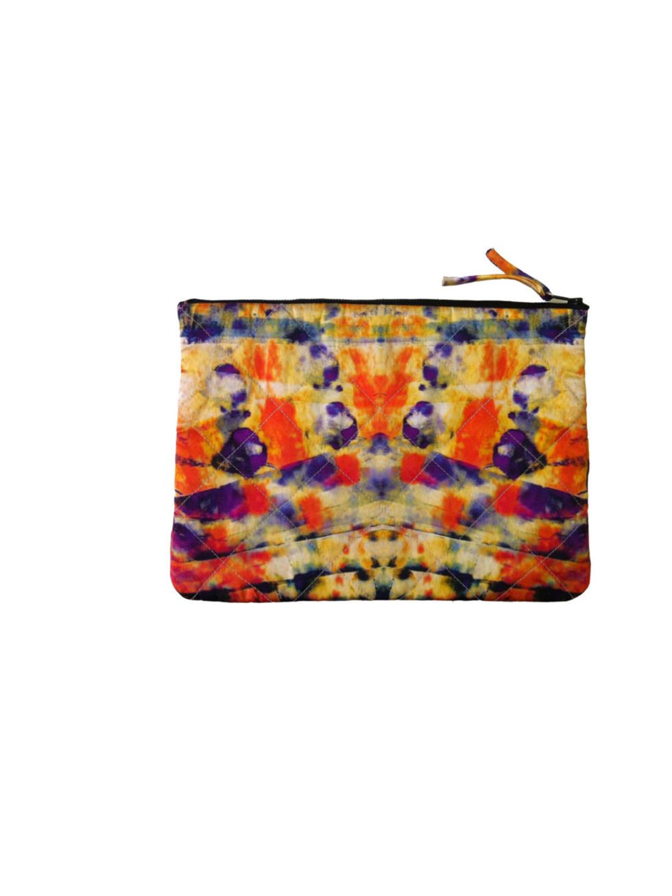 <p>As a clutch, iPad case or travel pouch, this silk number is just the ticket to take you through the coming season CC Kuo silk pouch, £60, at <a href="https://www.fenwick.co.uk/">Fenwick</a></p>