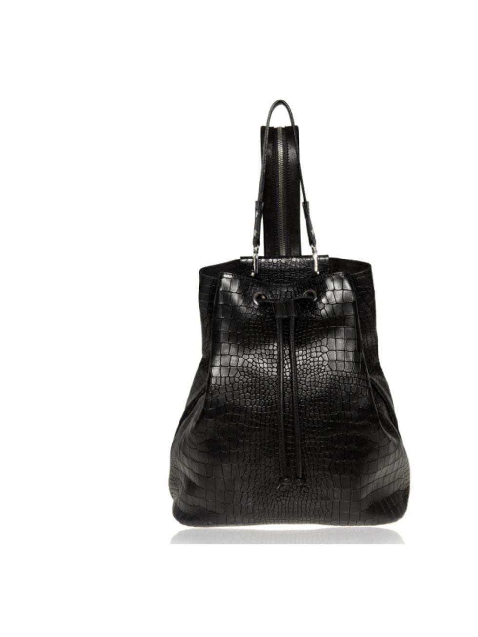 <p>Kurt Geiger Black leather rucksack, £180 at <a href="http://www.kurtgeiger.com/dash-rucksack-black-leather-kurt-geiger-london-accessory.html">Kurtgeiger.com</a></p>