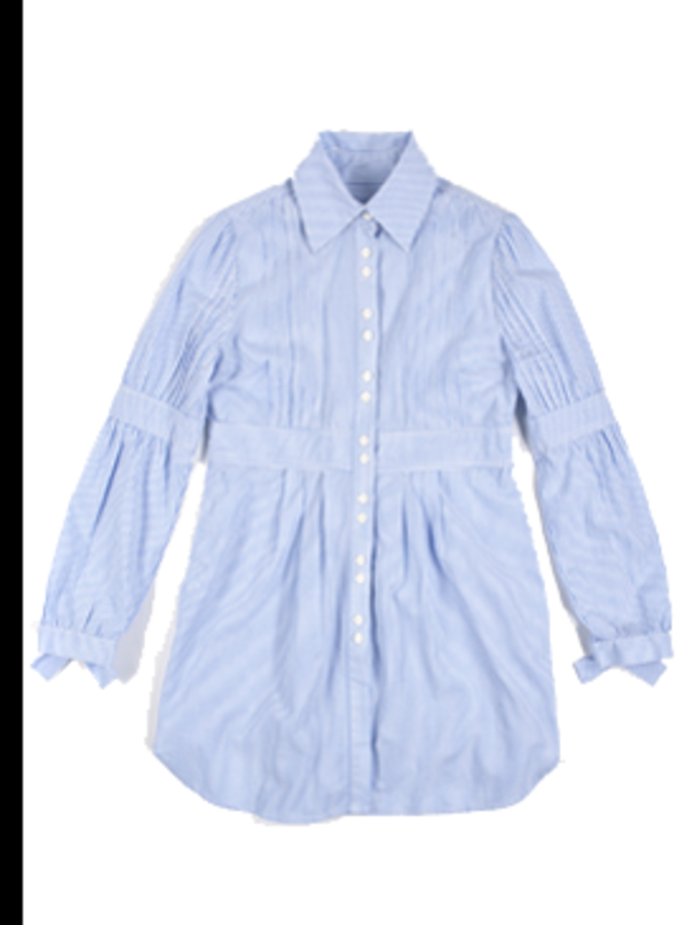 <p>Stripe shirt dress, £85 from Ted Baker for stockists call 0845 130 4278</p>