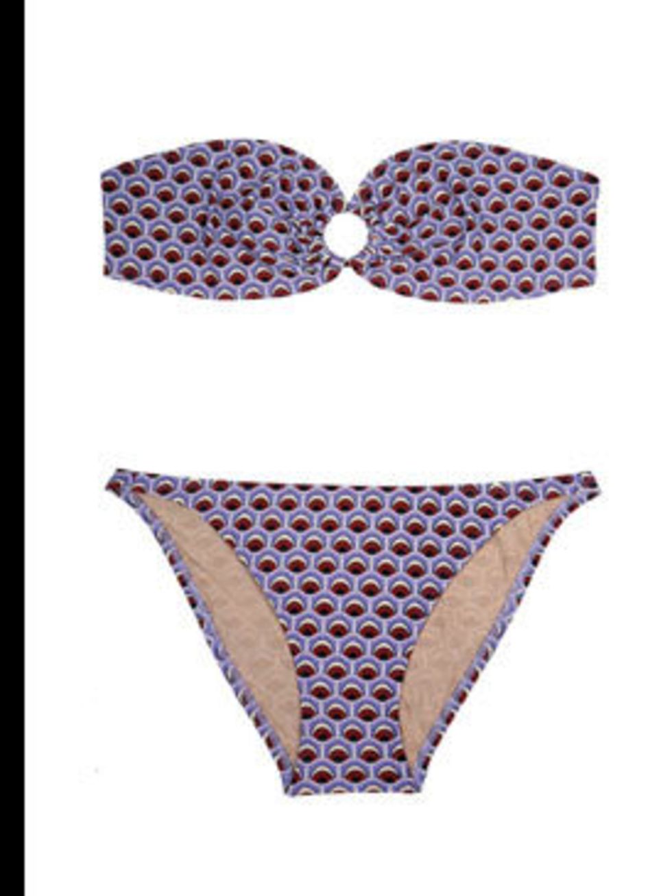 <p>Bikini, £146 by Paul &amp; Joe at <a href="http://www.my-wardrobe.com/paul-joe/purple-essiam-strapless-bikini-by-paul-joe">My-Wardrobe</a></p>
