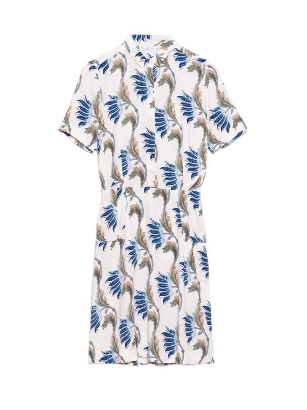 <p>Just add a pair of ballet pumps.</p>

<p><a href="http://www.stories.com/gb/New_in/Ready-to-wear/Water_Lily_Shirt_Dress/108768815-104968347.1" target="_blank">& Other Stories</a> dress, £65</p>