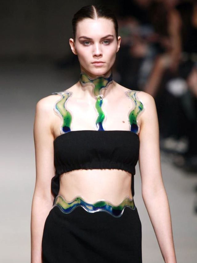 <p>The usual excitement accumulated before <a href="http://www.elleuk.com/catwalk/collections/christopher-kane/autumn-winter-2011/collection">Christopher Kane</a>. Arguably the only designer showing in London that you cant second guess, his numerous Best