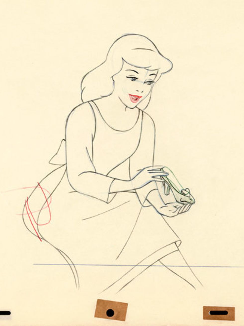 <p>An original sketch from Cinderella</p>
