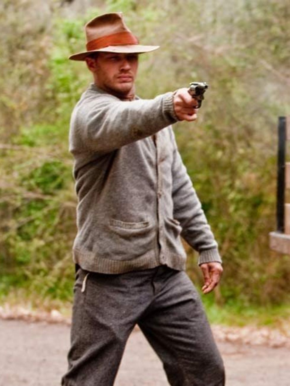 <p>Tom Hardy in Lawless</p>