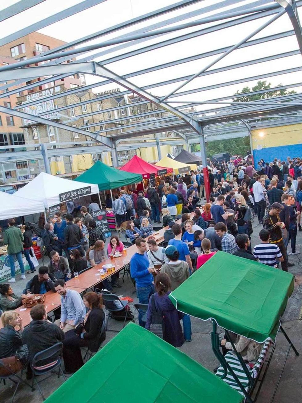 <p>Street Feast keeps your tastebuds on its toes: its a weekly night market populated by the best of Londons street food traders alongside vintage clothing, craft and book stalls, and art you can buy and make  all to the sounds of a resident DJ. Theyv