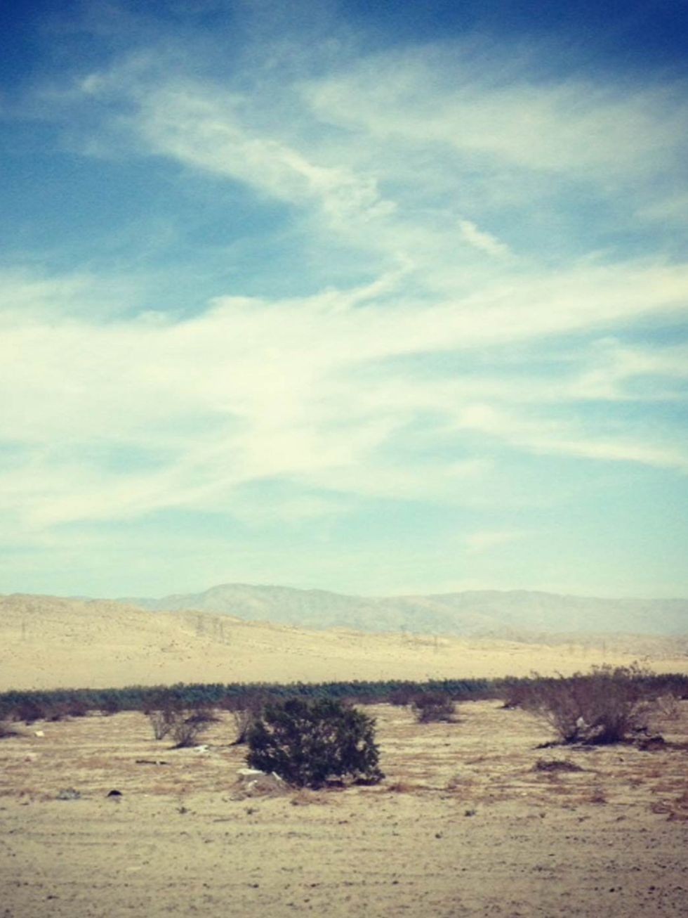 <p>The unforgettable drive to Coachella 2013 through the California desert.</p>