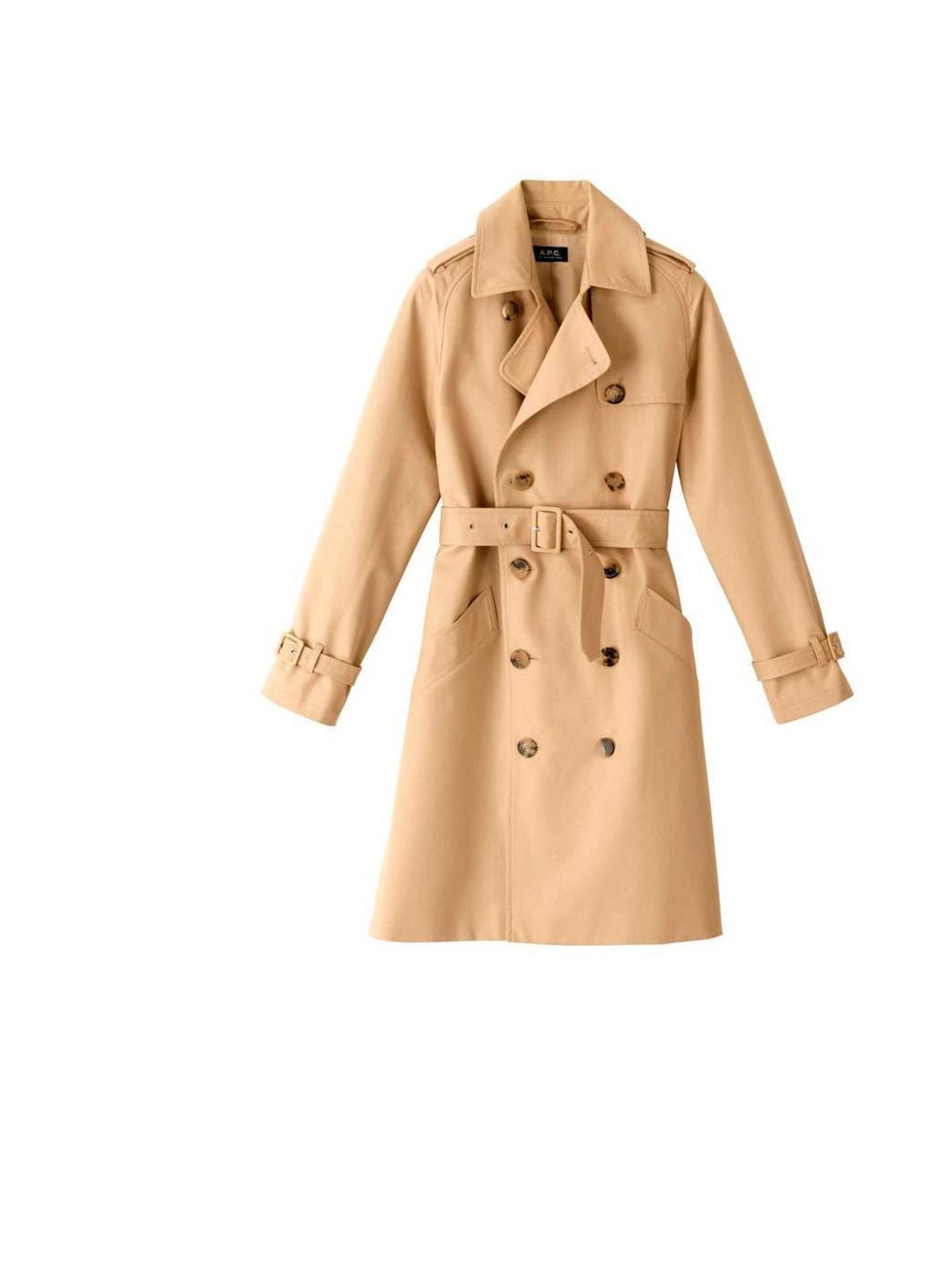 <p>The trench is a true modern day must-have, and this version is beautifully crafted and water-proof to get you through the seasons. £342, <a href="http://www.apc.fr/wwuk/women/coats/new-trench-coat_pFVDCFFCB.html">A.P.C</a></p>