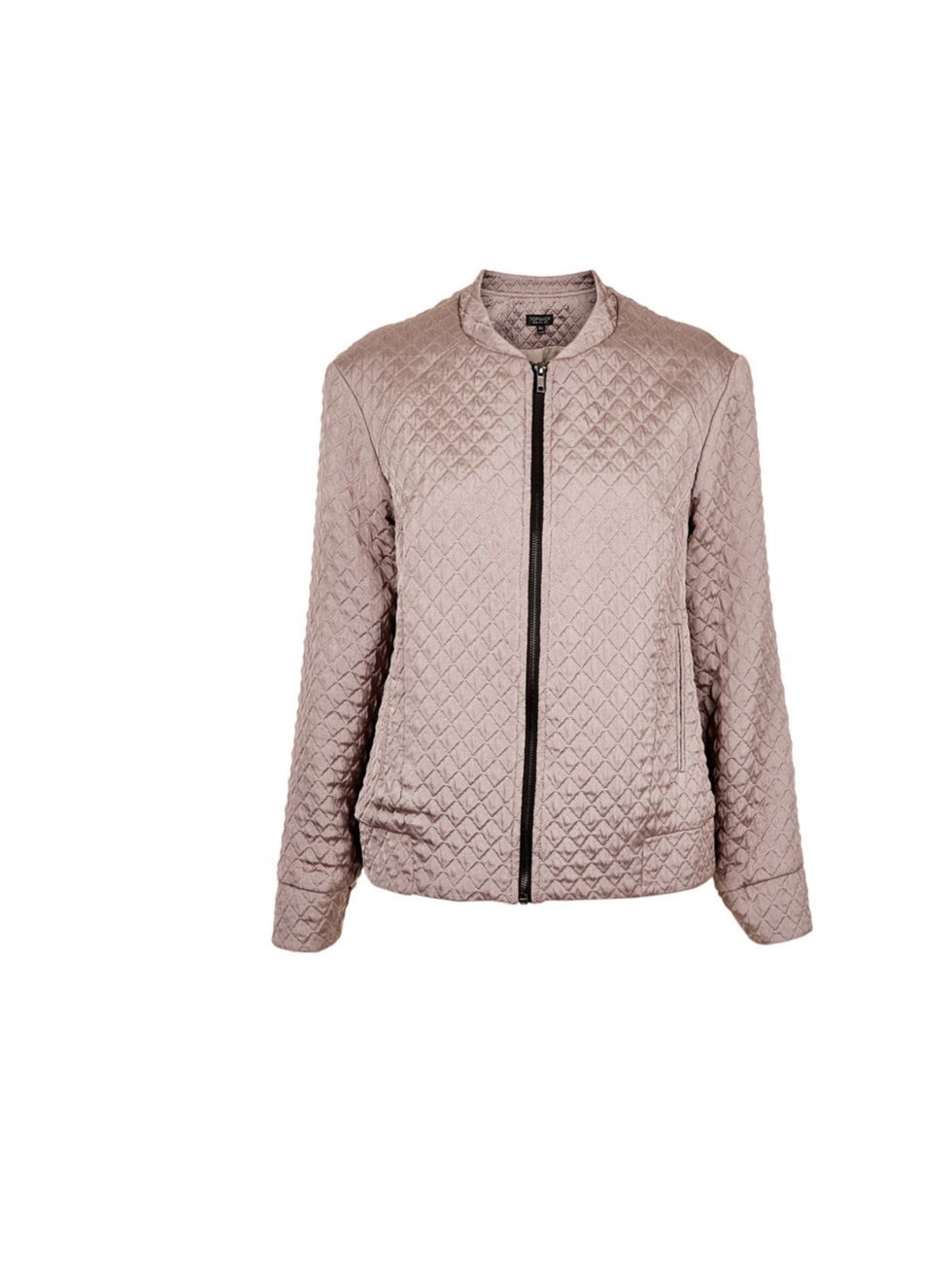 <p>Topshop quilted bomber jacket, £68</p><p><a href="http://shopping.elleuk.com/browse?fts=topshop+quilted+bomber+jacket">BUY NOW</a></p>