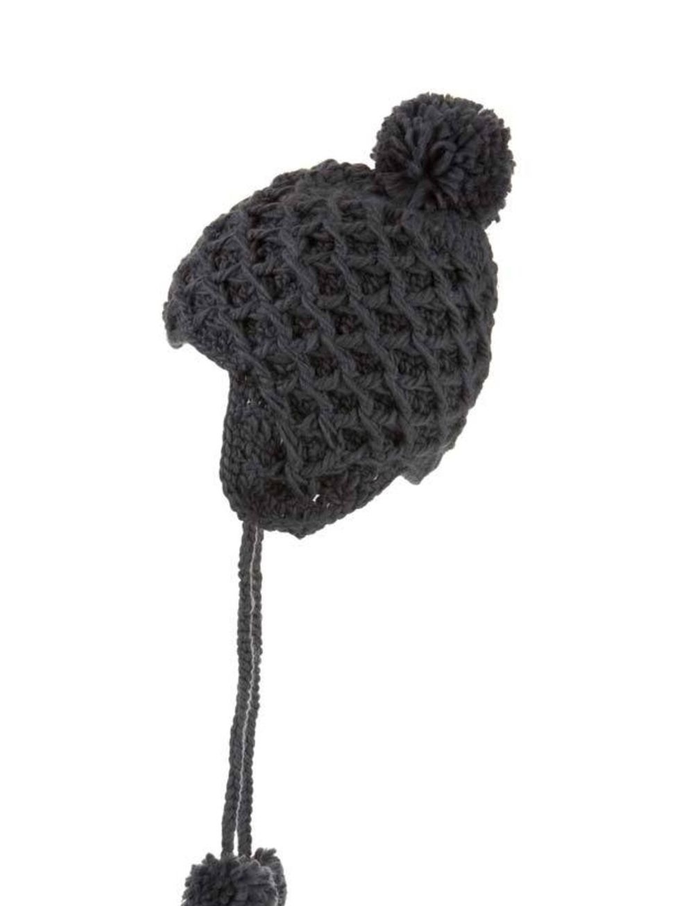 <p><a href="">Warehouse</a> knitted trapper hat, £16</p>
