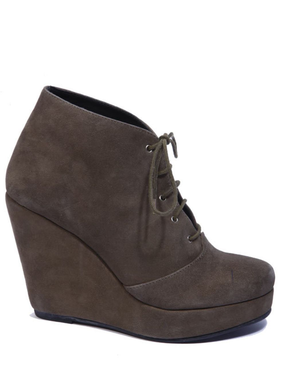 <p><a href="http://www.bstorelondon.com/shopping/women/boots/items.aspx">b store</a> wedge ankle boots, £255</p>