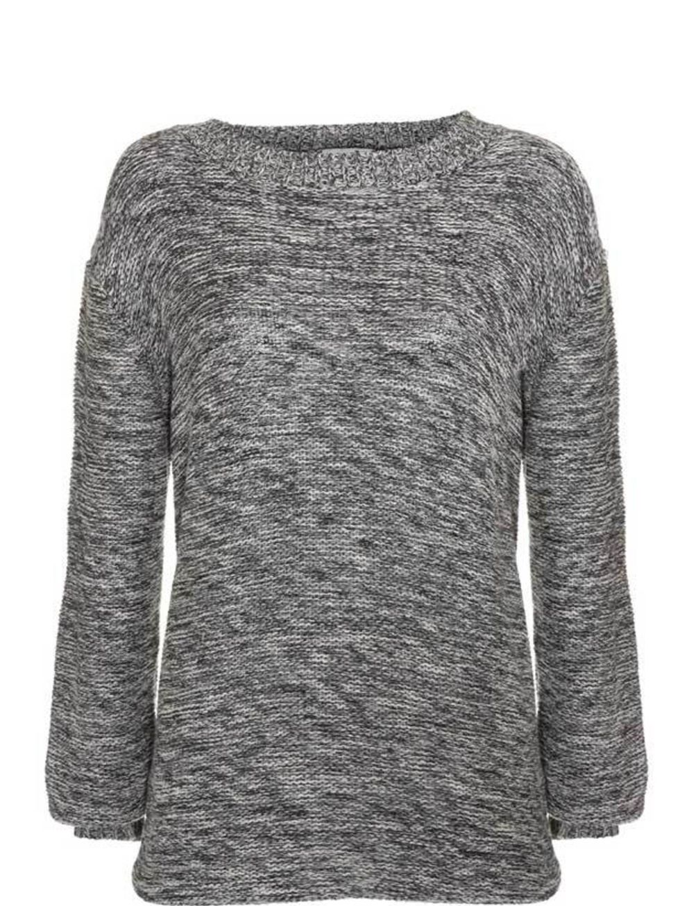 <p>Upper 5th grey sweater, £59, for stockists call 0207 586 4512 </p>