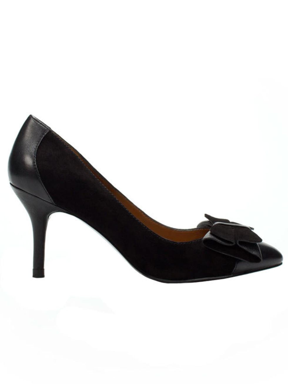 <p><a href="http://www.zara.com/webapp/wcs/stores/servlet/product/uk/en/zara-sales/11024/184004/SALON%2BLAZO%2BCOMBINADO">Zara</a> court shoe, £49.99</p>