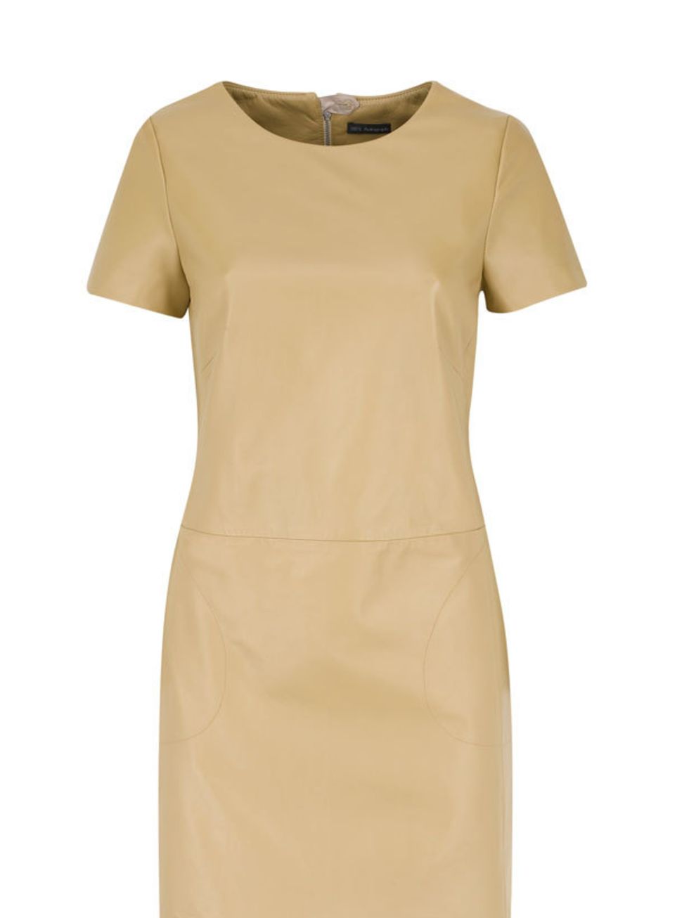 <p> </p><p>Nail two trends in one with this camel leather dress. Real leather at a high street price, this is sure to sell out fast Marks &amp; Spencer leather dress, £149, for stockists call 0845 302 1234</p>