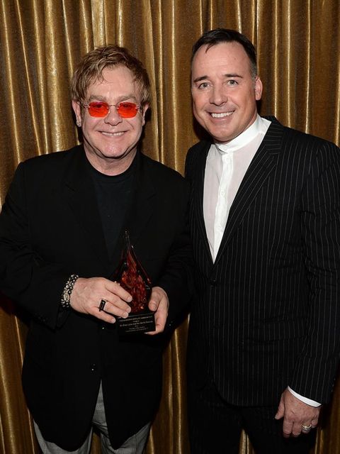 <p>Elton John and David Furnish</p>

<p>It's been quite the journey for these two. They first got together in 1993 and entered a civil partnership in 2005, but it wasn't until England's recent legalization of same-sex marriage that they wed in 2014. <span