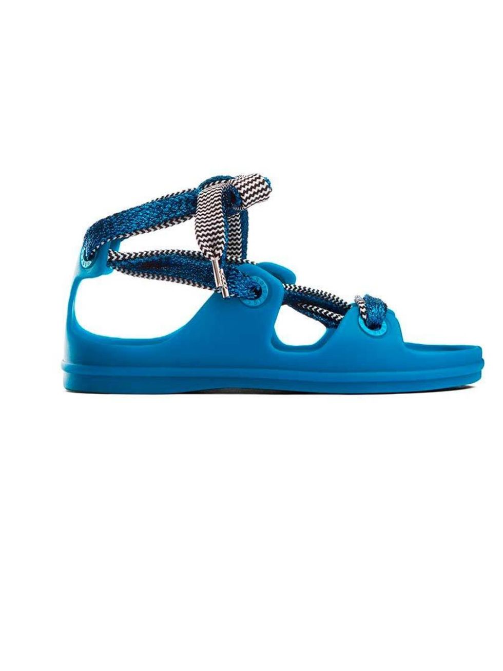 <p>Gladiator style ..</p><p>Tie up sandals £120 by <a href="http://www.acnestudios.com/shop/women/shoes/milo-klein-blue.html">Acne Studios</a></p>