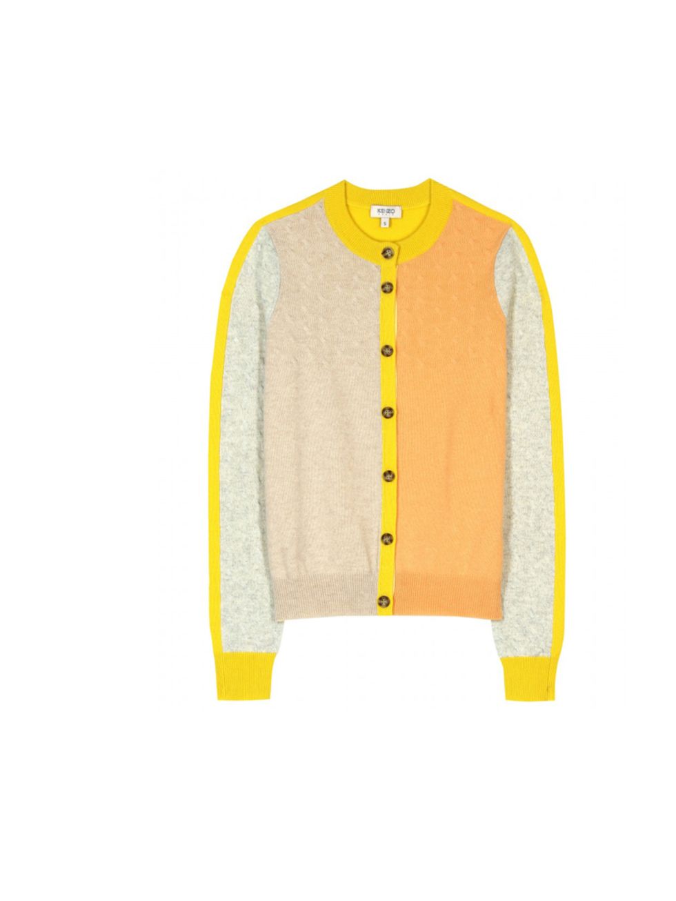 <p>Kenzo colour-block cashmere cardigan, £414, at Mytheresa</p><p><a href="http://shopping.elleuk.com/browse?fts=kenzo+cashmere+cardigan">BUY NOW</a></p>