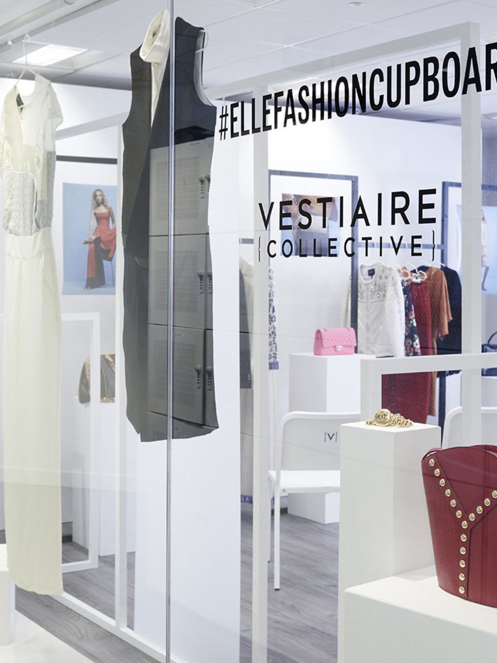 <p>Vestiaire Collective Takes Over The ELLE Fashion Cupboard</p>

<p><a href="http://www.vestiairecollective.com/women-bags/handbags/saint-laurent/black-suede-handbag-betty-saint-laurent-1687167.shtml" target="_blank">Black Suede Betty bag  Saint Laurent