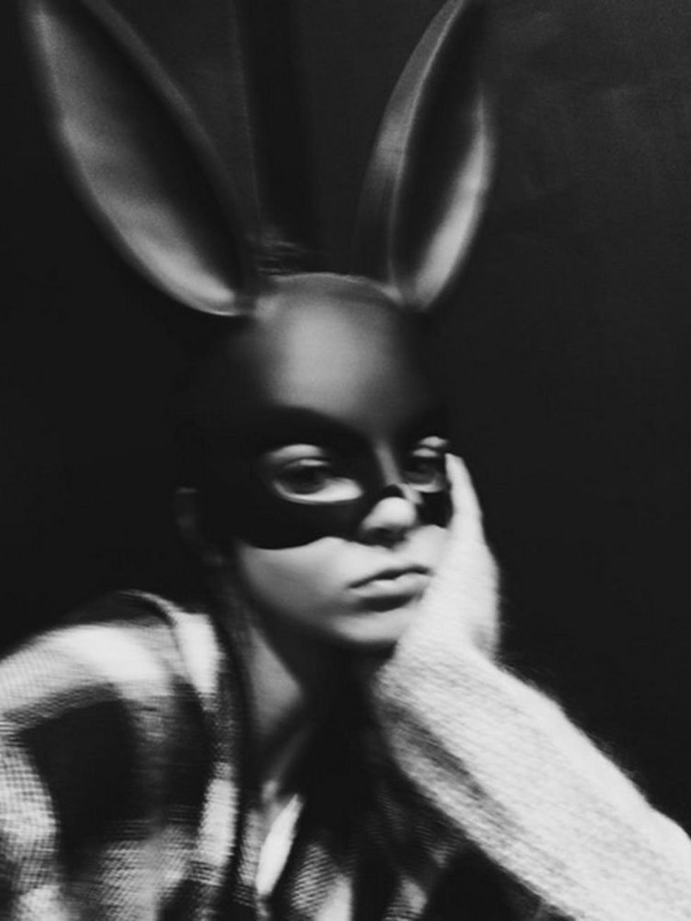 <p>Kendall Jenner as 'Batman bunny'</p>

<p> </p>
