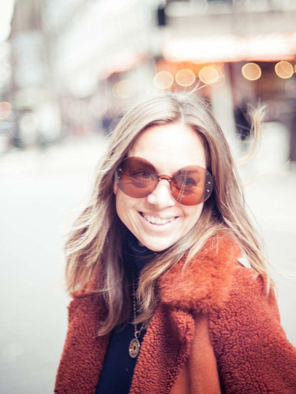 <p>Natalie Wansbrough-Jones, Senior Fashion Editor, Emporio Armani sunglasses, Balenciaga coat.</p><p><a href="http://www.elleuk.com/style/street-style/round-up-of-the-best-street-style-of-2013-shot-for-elle"></a></p><p><em><a href="http://www.elleuk.com/