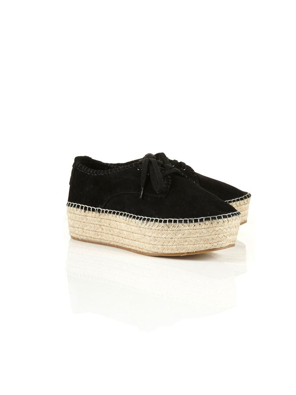 <p>Topshop flatform espadrilles, £55</p><p><a href="http://shopping.elleuk.com/browse?fts=topshop+flatform+espadrille">BUY NOW </a></p>