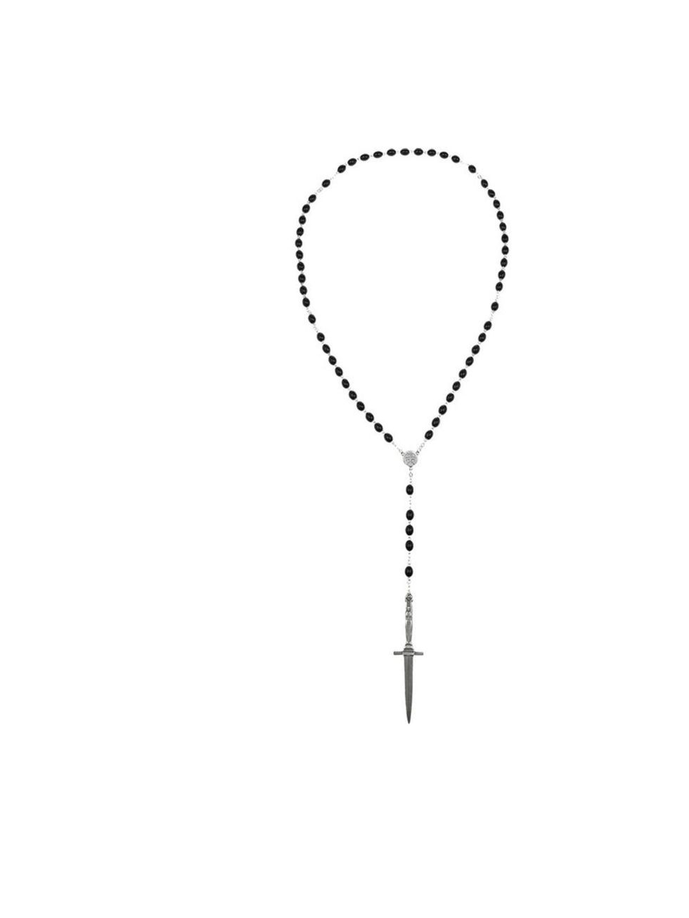 <p>Pamela Love dagger &amp; resin necklace, £160, at <a href="http://www.net-a-porter.com/product/187258">Net-a-Porter</a></p>