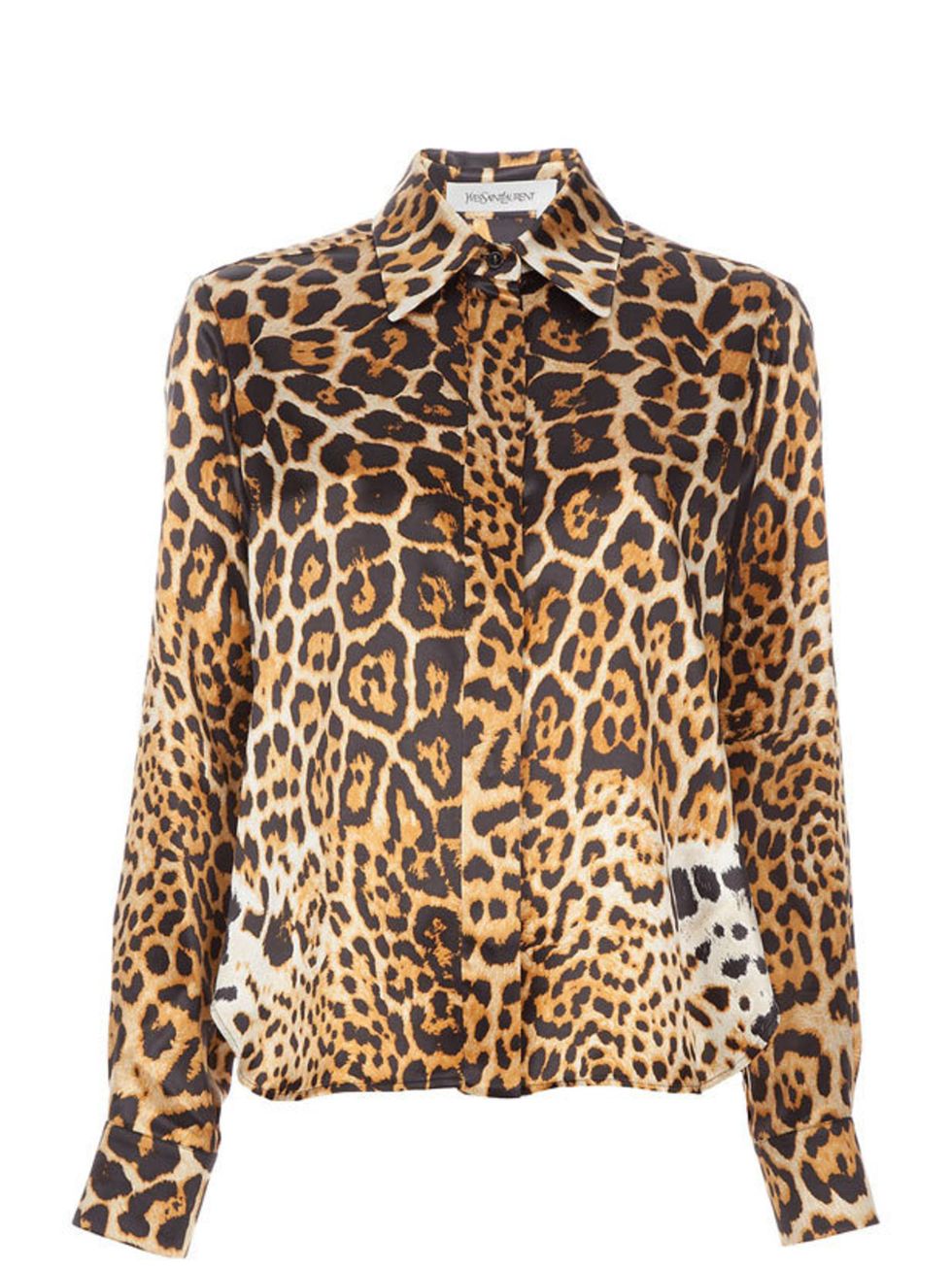 <p>Yves Saint Laurent 'Animalier' shirt, £789, at <a href="http://www.farfetch.com/shopping/women/yves-saint-laurent/clothing/yves-saint-laurent-animalier-shirt-item-10097970.aspx">Farfetch</a></p>