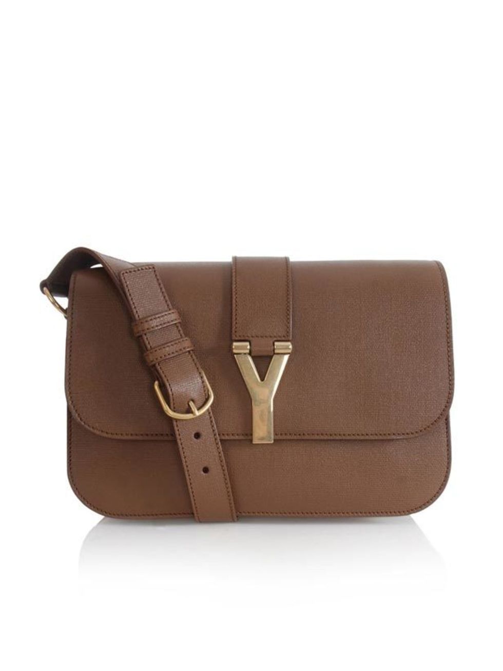 <p>Yves Saint Laurent brown leather shoulder bag, £1,195, at <a href="http://www.matchesfashion.com/fcp/product/Matches-Fashion//yves-saint-laurent-YSL-Y-247695-CDT0G-bags-BROWN/40222">Matches</a></p>