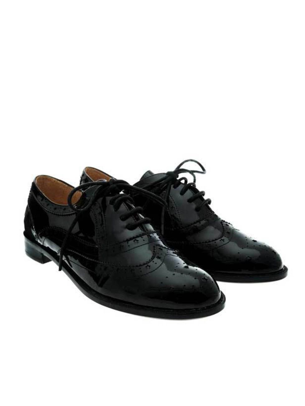 <p>F Troupe patent leather brogue, £105, at <a href="http://www.brownsfashion.com/product/designers/index/women/f-troupe/034852530002.htm">Browns</a> </p>