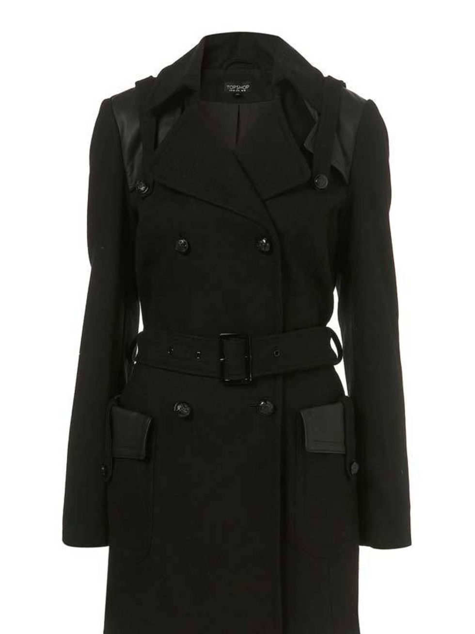 <p>Topshop military trench coat, £95, at <a href="http://www.topshop.com/webapp/wcs/stores/servlet/ProductDisplay?beginIndex=0&amp;viewAllFlag=&amp;catalogId=33057&amp;storeId=12556&amp;productId=2023818&amp;langId=-1&amp;sort_field=Relevance&amp;category
