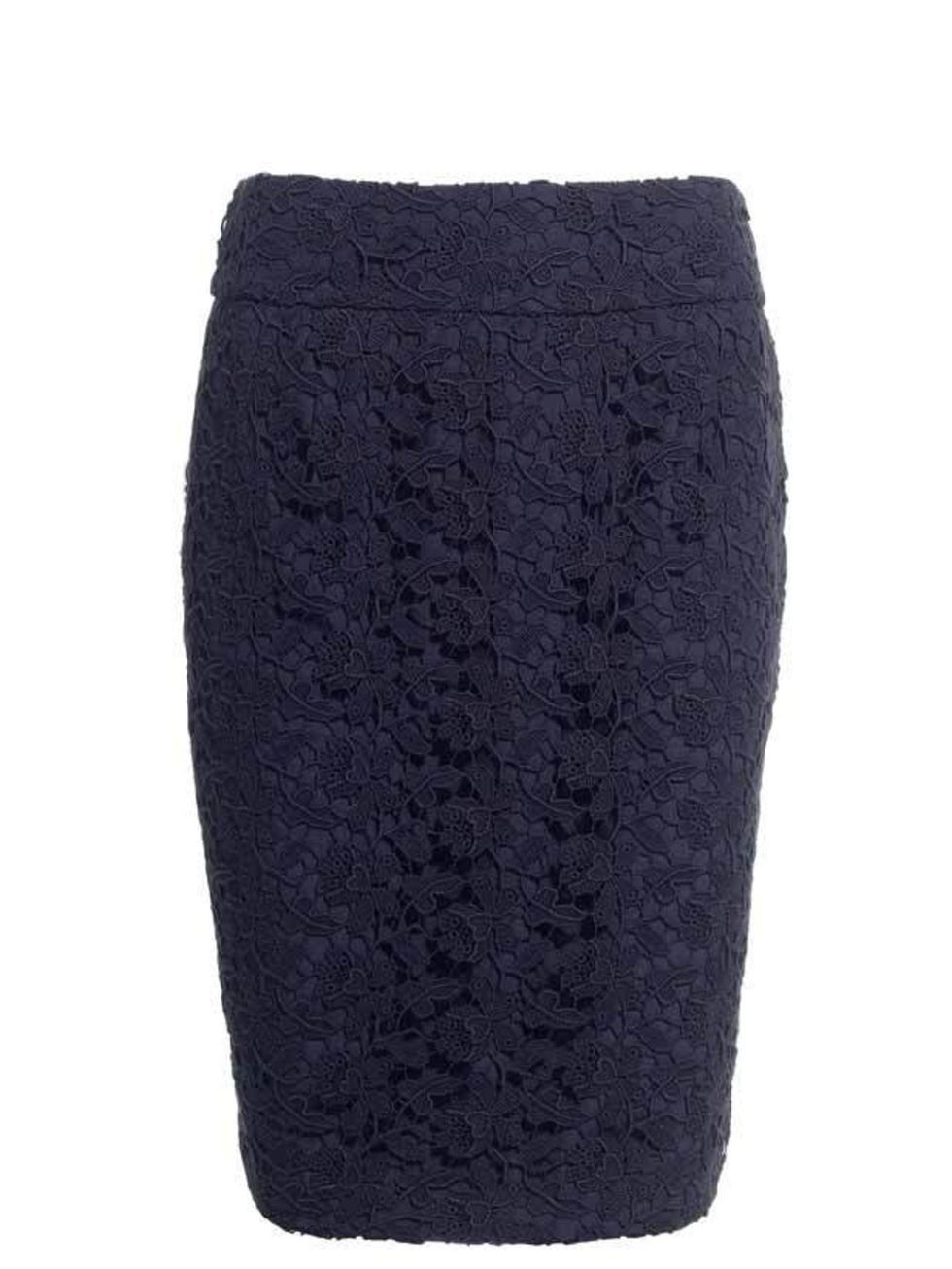 <p><a href="http://www.reissonline.com/shop/womens/casual_skirts/jude/indigo/">Reiss</a> crochet lace skirt, £120</p>