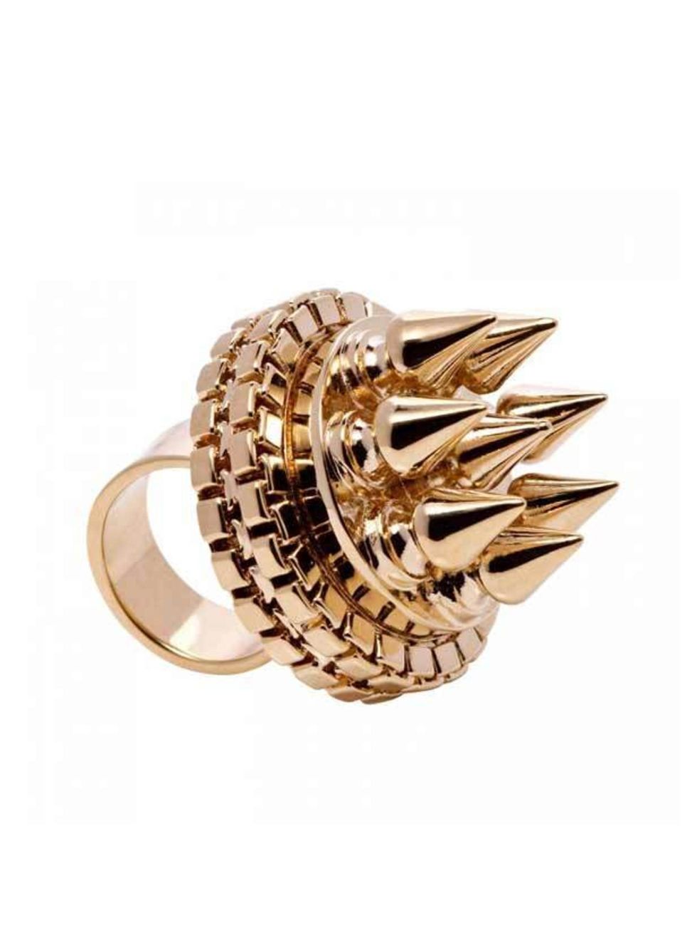 <p><a href="http://www.mawi.co.uk/onlinestore.html">Mawi</a> Rajah crown ring, £243</p>