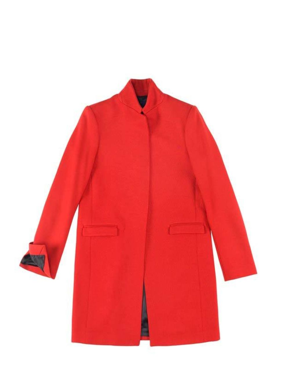 <p> </p><p> </p><p>This stand-out pillar box red coat will brighten up the cold days and will remain a style classic for seasons to come... <a href="http://www.zara.com/webapp/wcs/stores/servlet/product/uk/en/zara-sales/11002/199374/VELVETEEN%2BCOAT">Zara