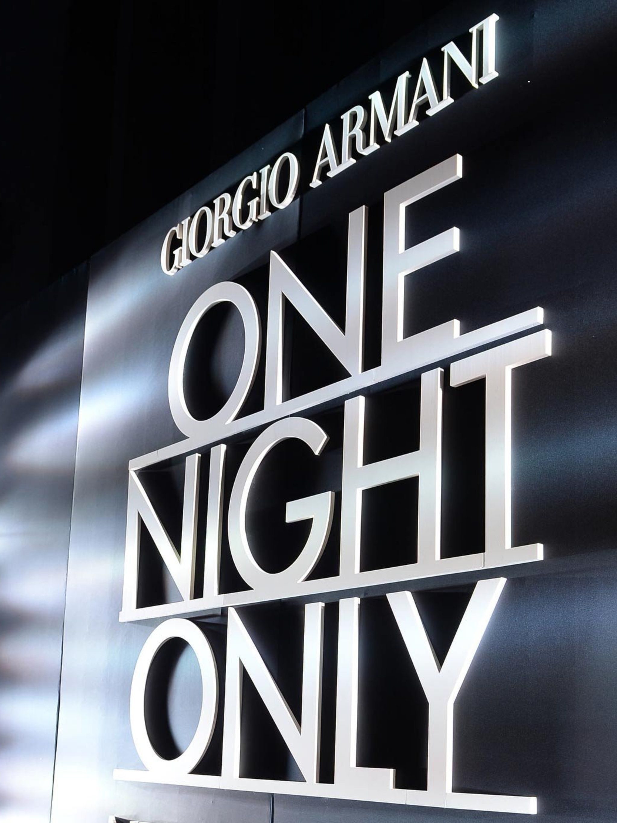 Giorgio Armani: One Night Only NYC