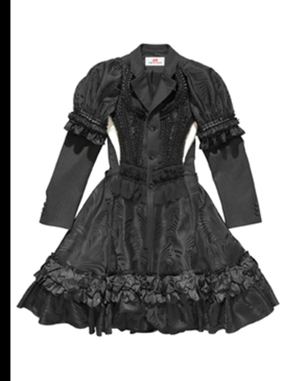 <p>Dress coat, £199.99 by Comme des Garcons at H&amp;M</p>