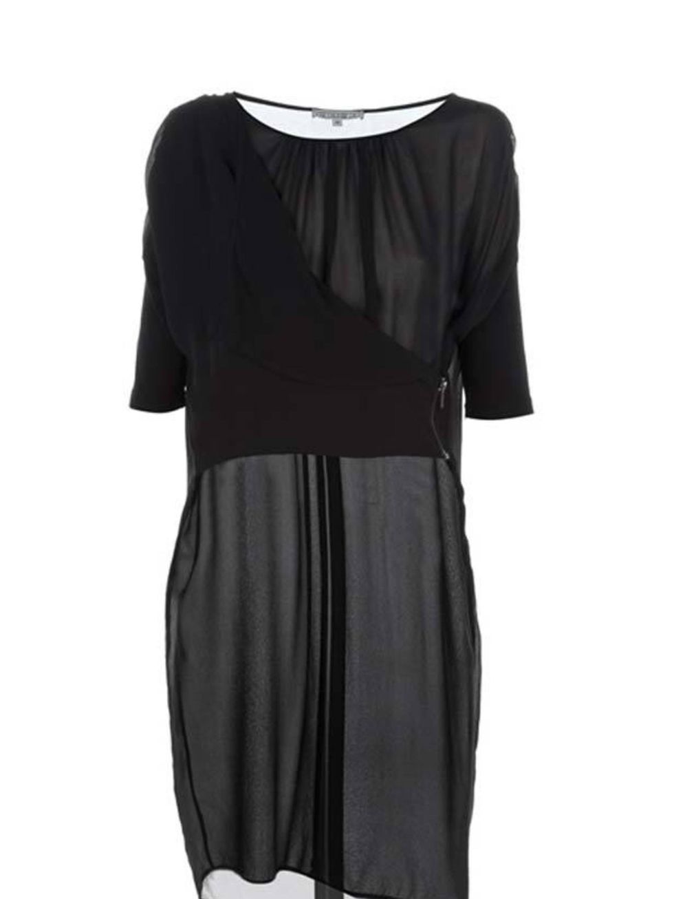 <p> </p><p>Understated and ultra chic chic, this sheer black tunic dress will ensure youre stylish from the office to a dinner date Dagmar sheer dress, £179, at <a href="http://www.no-one.co.uk/item10061489.aspx">No-One</a></p>