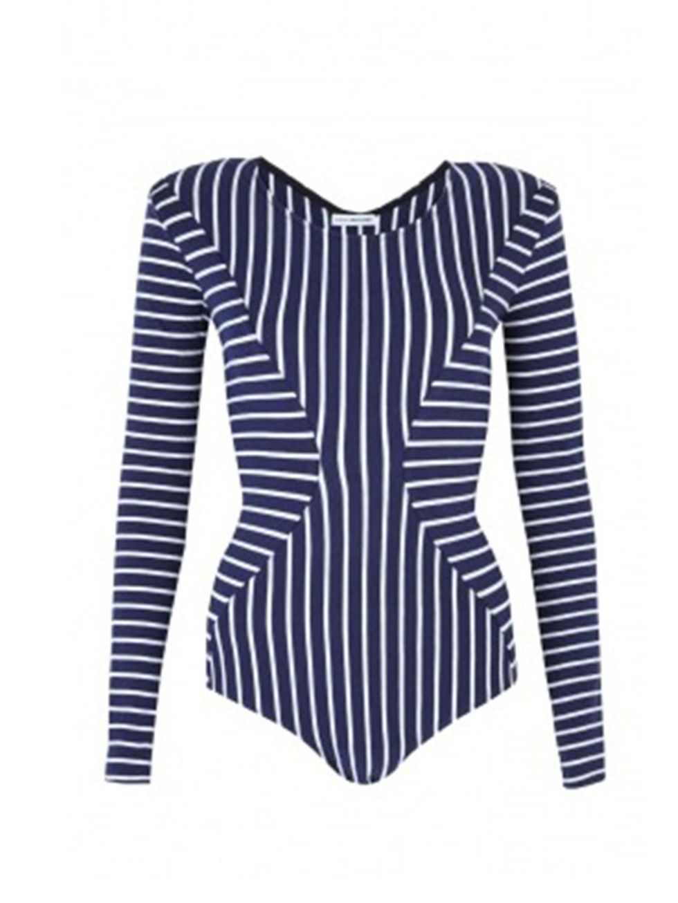 <p>Body Editions bodysuit, £200, <a href="http://www.my-wardrobe.com/body-editions/breton-navy-stripe-body-suit-742425">my-wardrobe.com</a> </p>