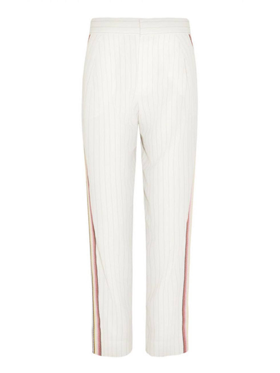 <p>Chloe Trousers, £660, <a href="http://www.net-a-porter.com/product/428237/Chloe/pinstriped-woven-tapered-pants">net-a-porter.com </a></p>